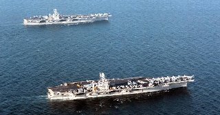 USS George Washington (CVN 73) and USS John C. Stennis (CVN 74)